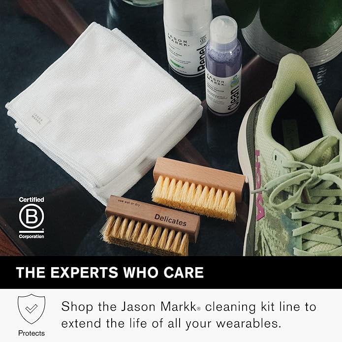Jason Markk Essential Kit & Repel Spray, Shoe Cleaner, 3-Piece Set for Footwear