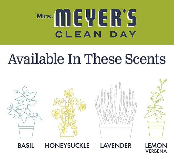 Mrs. MEYER'S Clean Day Lemon Verbena Tub and Tile Cleaner 33 Fl Oz (Pack of 1)