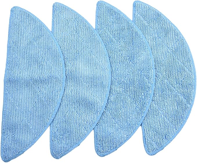 4 Pack Reusable Microfiber Pads for OGORI Electric Spin Mop Cleaning Tools Household Microfiber Home Appliance Vacuum Cleaner