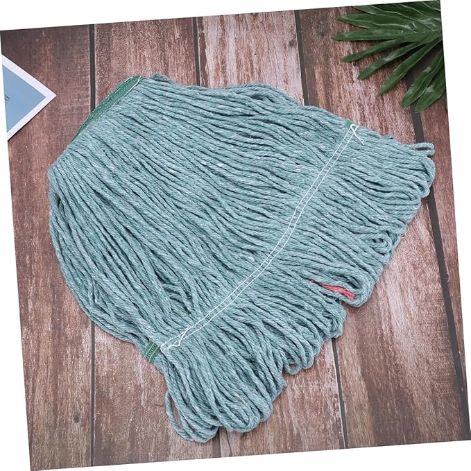 1pc Cotton Mop Cloth Water Absorbent Cleaning Mop Head for Home Use High Density Replacement Cloth for Tile and
