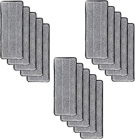 3-20pcs Microfiber Mop Pad.Replace Microfiber Washable Spray Mop Dust Mop Household Mop Head Cleaning Pad(15 pcs), xion23xx