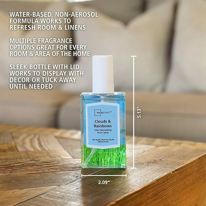 MS Scented Room & Linen Spray 3.4 fl oz (100mL) (Clouds and Rainbow)