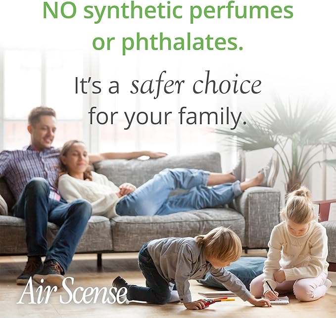 Air Scense Air Freshener Deodorizer Room Spray for Bathroom & Home, Essential Oils, Natural Lavender- 7 fl oz (12 Pack)