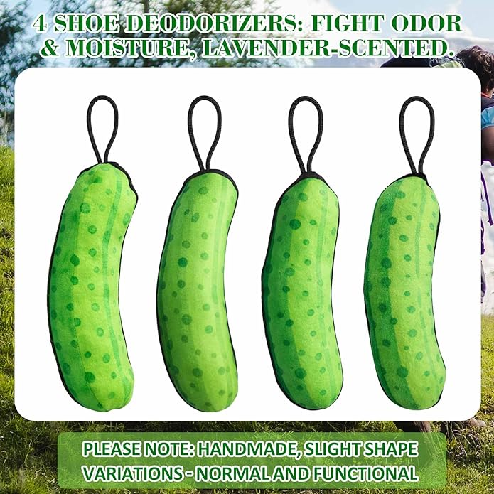 Yinder 4 Pack Shoe Deodorizer Odor Eliminator for Smelly Sneakers, Last for 6-12 Months, Odor Eliminator for Shoes, Charcoal Shoe Freshener for Sneakers, Gym Shoes, Closet & Bag, Long Lasting Absorber