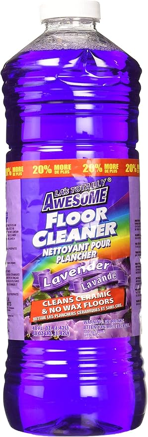 AWESOME PRODUCTS 230 230 LAVENDER FLOOR CLEANER LA's TOTALLY AWESOME 230 Floor Cleaner, 40 oz Bottle