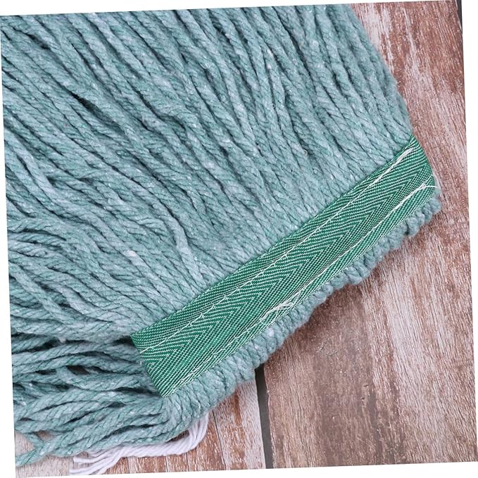 1pc Cotton Mop Cloth Water Absorbent Cleaning Mop Head for Home Use High Density Replacement Cloth for Tile and