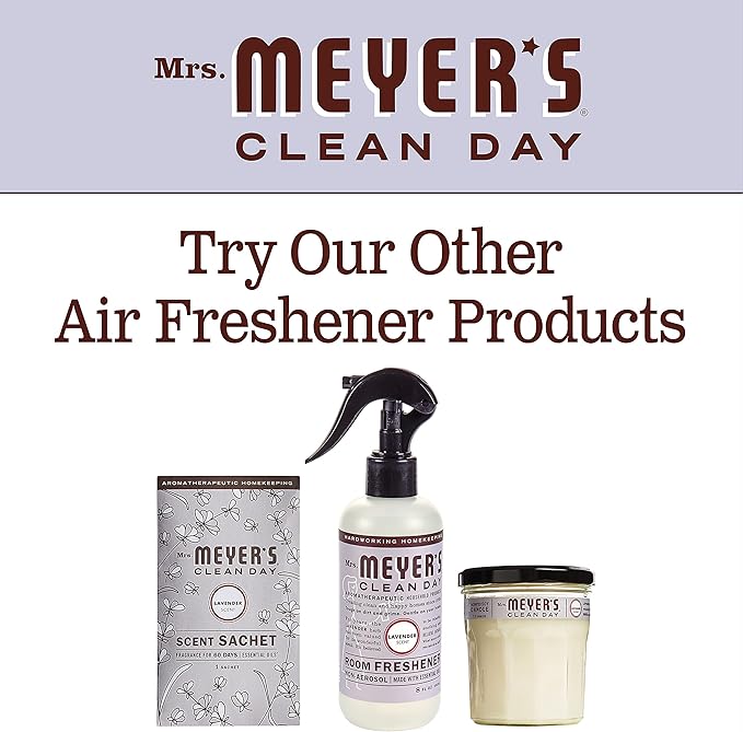 Mrs Meyers Clean Day Room Freshener, 8 Fluid Ounce (Lavender)