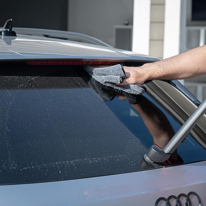 ESOTERIC Glass Cleaner for Cars – Streak Free Automotive Glass Cleaner Spray, Safe on Tinted Windows, Professional Car Window Cleaner for Interior and Exterior Auto Glass