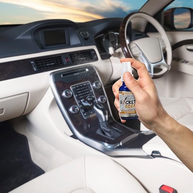 Rocket Scent - Oil Air Fresheners + Odor & Smoke Eliminator + Home, Car, Office, Bathroom Deodorizer (Assorted Scents)
