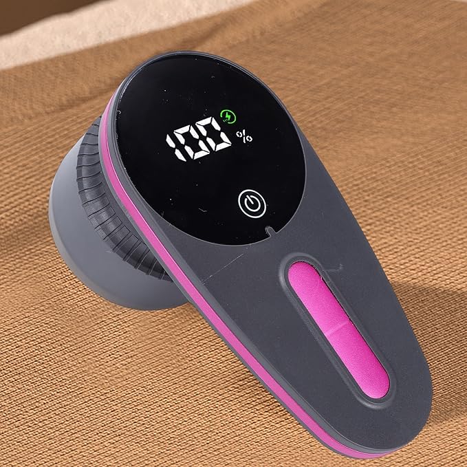 AUNMAS Portable Lint Remover, Fabric Cleaner with High Efficiency Lint Removal, Compact Design and Long Lasting Battery for Daily Use and Home Maintenance