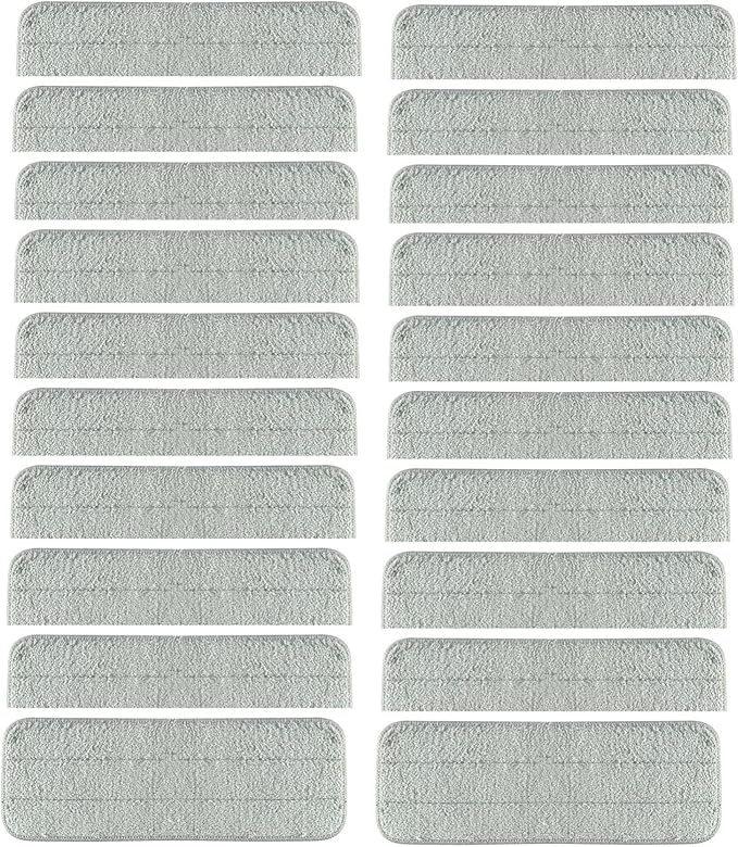 Replacement Mop Cloth Carbon Fiber Mop Cloth Rag, Compatible For Xiaomi TB800 TB500, Water Spray Mop Rotary Cleaning Head(20pcs)