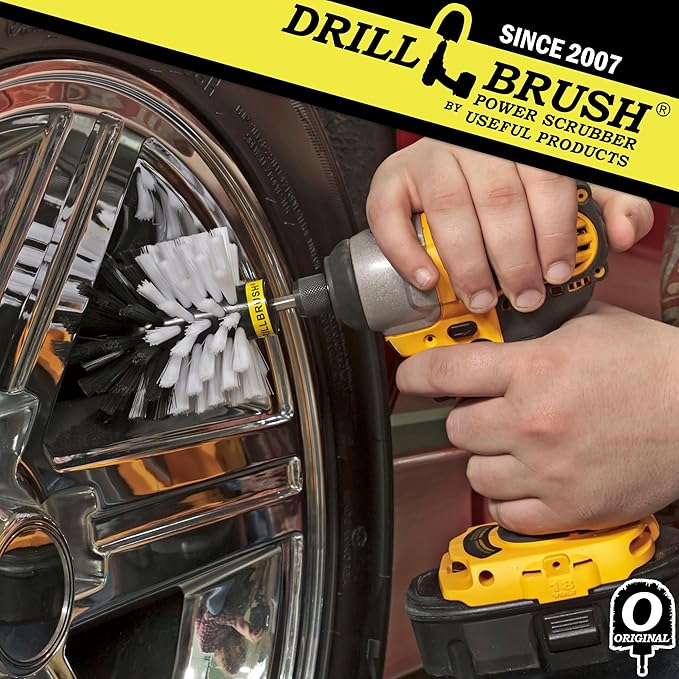 Professional Car Detailing Tools - Wheel & Tire Cleaning Brush - Car Accessories