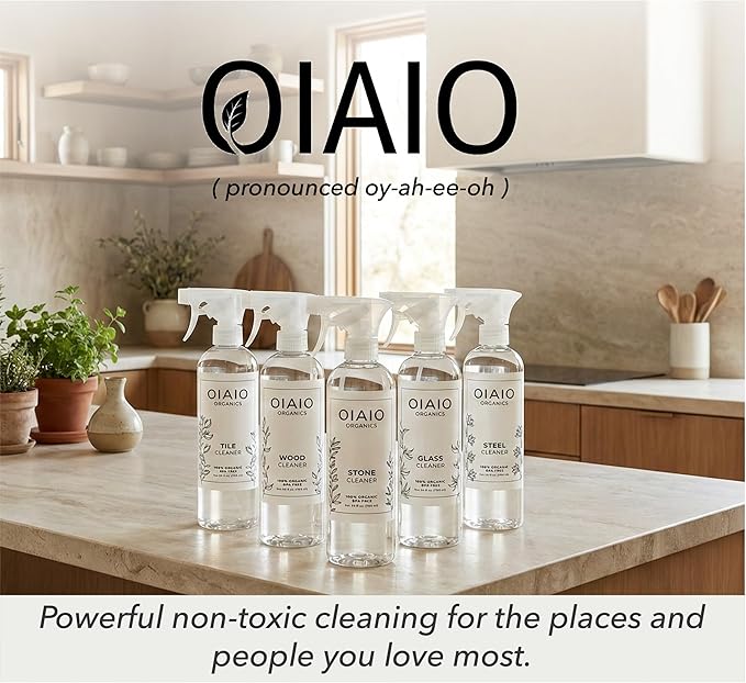 Non-Toxic Wood Cleaner - Natural Organic Ingredients that Truly Perform - 24oz - Light Coconut & Palo Santo Scent