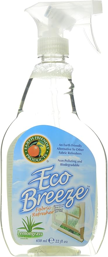 Earth Friendly Products Eco Breeze, Fabric Refresher, Lemongrass, 22 fl oz