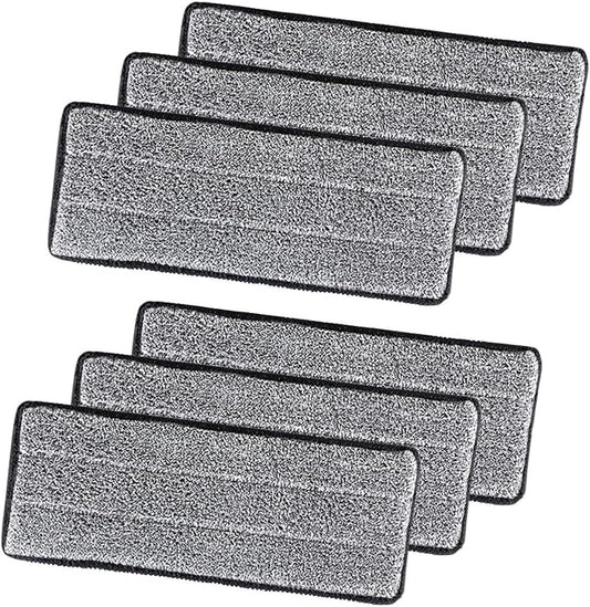 3-20pcs Microfiber Mop Pad.Replace Microfiber Washable Spray Mop Dust Mop Household Mop Head Cleaning Pad(6 pcs), xion23xx