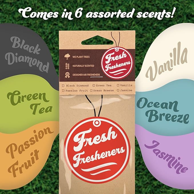 Funny Naughty Unique Car Air Fresheners Scented With Premium Oils By Fresh Fresheners (F Off)