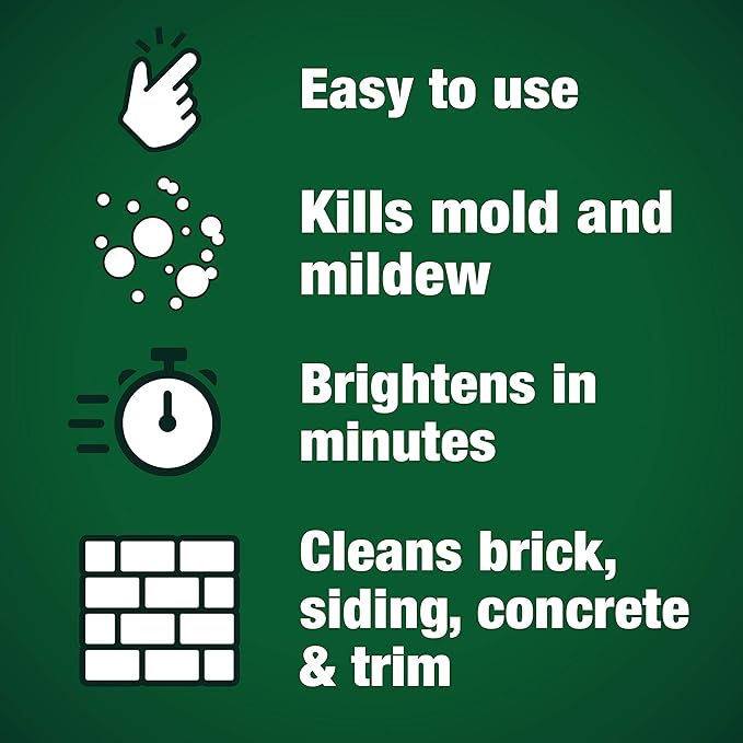 Mold Armor E-Z House Wash – Kills Mold and Mildew- 1 Gallon