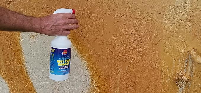 Force 5 SHIPN'SHORE, Rust Stain Remover, Instant Hull Cleaner, Vinyl, Fabric, Metal & Painted Surfaces - Removes Sprinkler Stains from Walls and Fences Instantly.