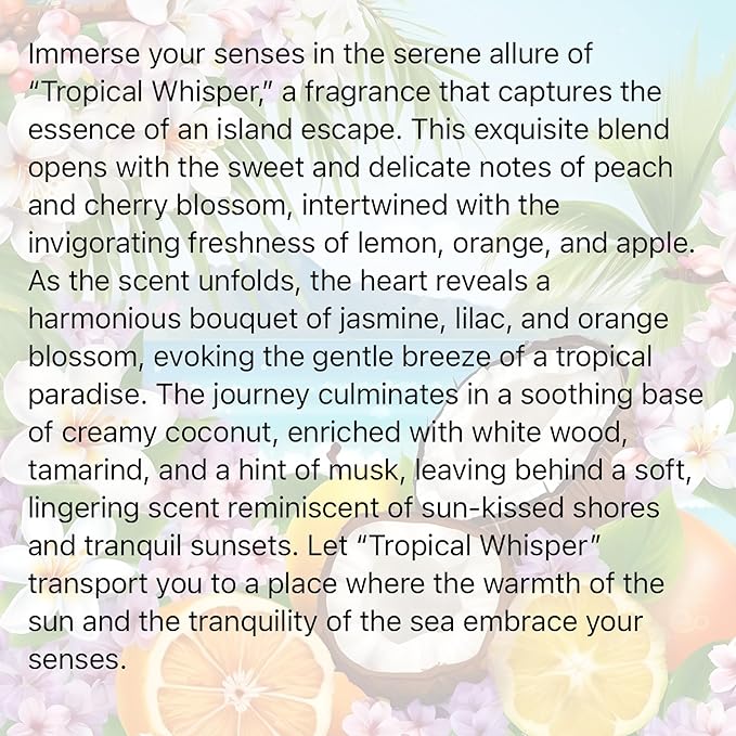 Dryer Ball Scent Drops, 1 fl oz (Tropical Whisper)