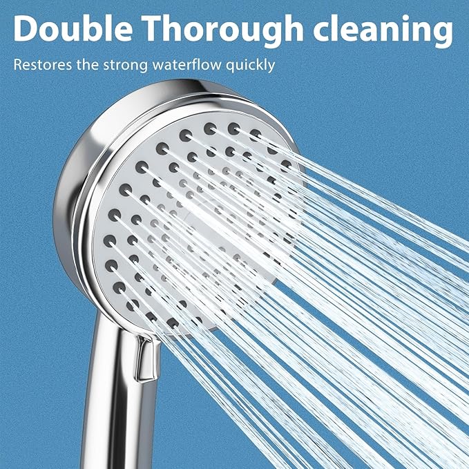 Lumkew Multiszie Shower Head Cleaner Tool, Shower Head Cleaning Brush for Small Hole Nozzle with Storage Boxes, Showerhead Cleaner Picks Unclogger for Household Bathroom, 30 Pcs