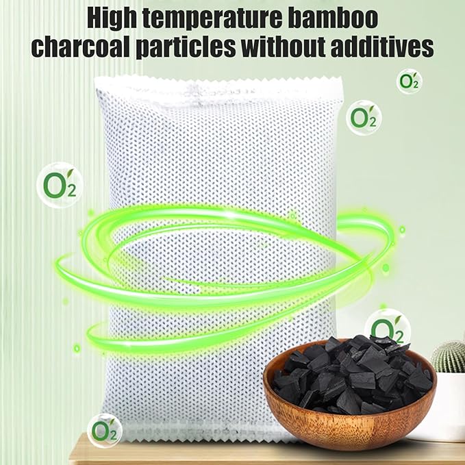30Pcs Activated Charcoal Bags, Multi-Use Charcoal Odor Absorber Air Freshener, Shoe Deodorizer for Home Car Cabinet Basement, Activated Odor Absorber