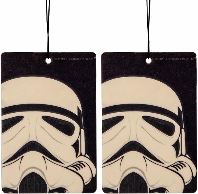 Plasticolor 005546R01 Star Wars Stormtrooper Air Freshener, (Pack of 2)