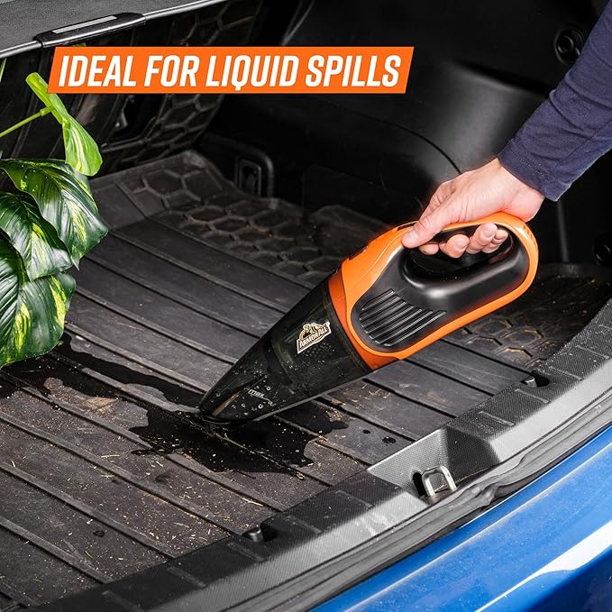 Armor All AA07V1 0902 Handheld Car Vac, Orange
