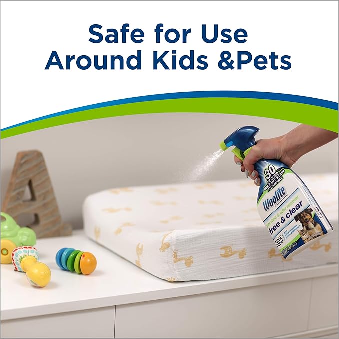 Bissell Woolite Free & Clear, Pet Stain & Odor Remover, 22oz (Pack of 2), 2719