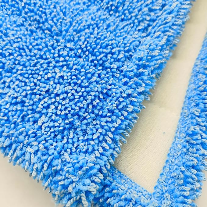5 Pack Mop Pads Compatible with Rejuvenate Click N Clean Spray Reusable Microfiber Pads Replacement for Rejuvenate Microfiber Washable Mop Refill for Floor Cleaning (5-Pack)