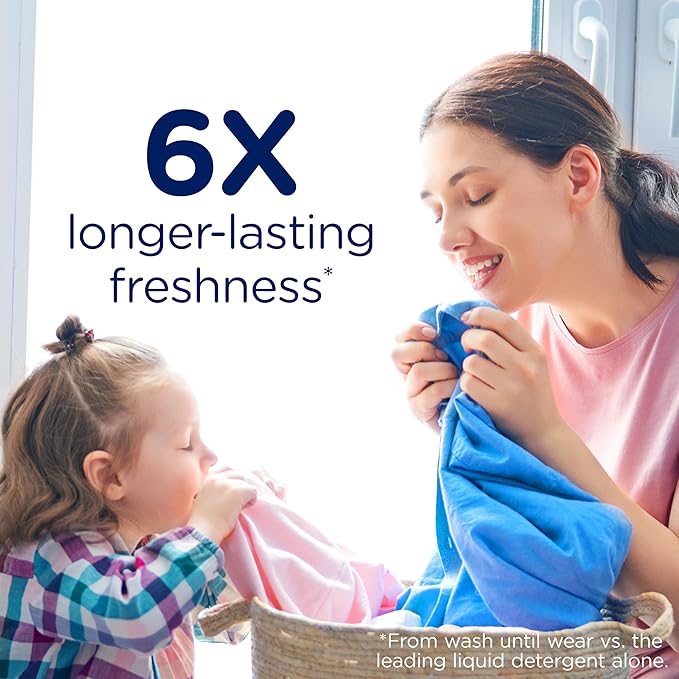 Downy April Fresh In-Wash Laundry Scent Booster Beads, 13.4 oz, laundry scent beads, Long-lasting Freshness (Pack of 4)