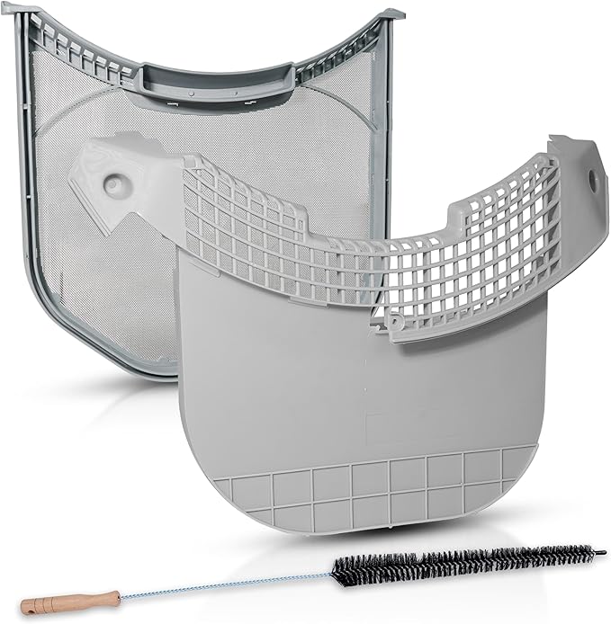 Dryer Lint Filter Screen And Lint Trap Cover Housing Replaces For LG DLGX3701W DLGX4271W DLGX4071W DLGX3371V DLGX3361V DLGX3361W DLGX3371W DLGX3361R DLGX3371R DLGX3701V DLGX2802W DLGX3571W DLGX4371W
