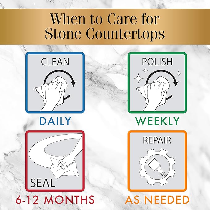Stone Care International Stone Stain Remover - 10 Ounce - Stain Remover for Food, Coffee, Red Wine, Ink, Mildew, Oil Stains