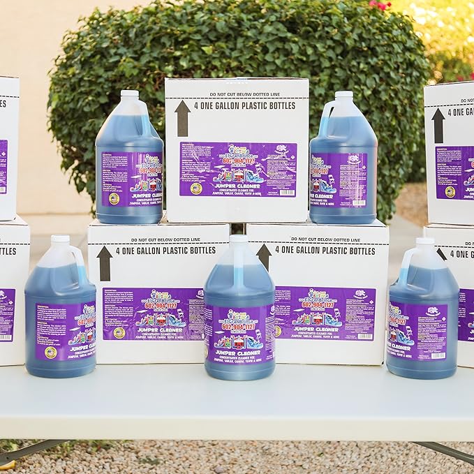 EL GRAN BRINCA Jumper Cleaner for any inflatable, tables, chairs, tents | 1 Gallon