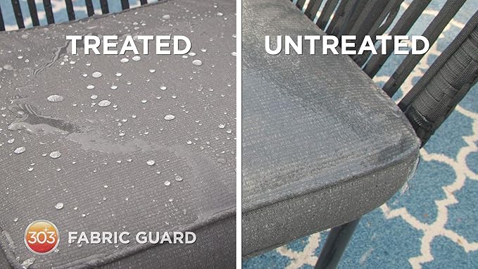 303 Products Fabric Guard – Water Repellent & Stain Shielding Fabric Spray, Safe for All Outdoor Upholstery, Easy to Use, Manufacturer Recommended Protectant Spray, 32oz (6 Pack)