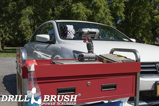 Professional Car Detailing Tools - Wheel & Tire Cleaning Brush - Car Accessories