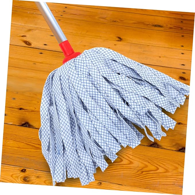 Garneck 2pcs Replacement Head Wet Mop Head for for Cleaning Floor Random Color