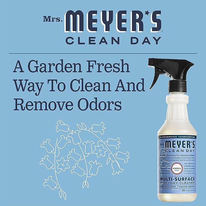 MRS. MEYER'S CLEAN DAY All-Purpose Cleaner Spray, Bluebell, 16 fl. oz
