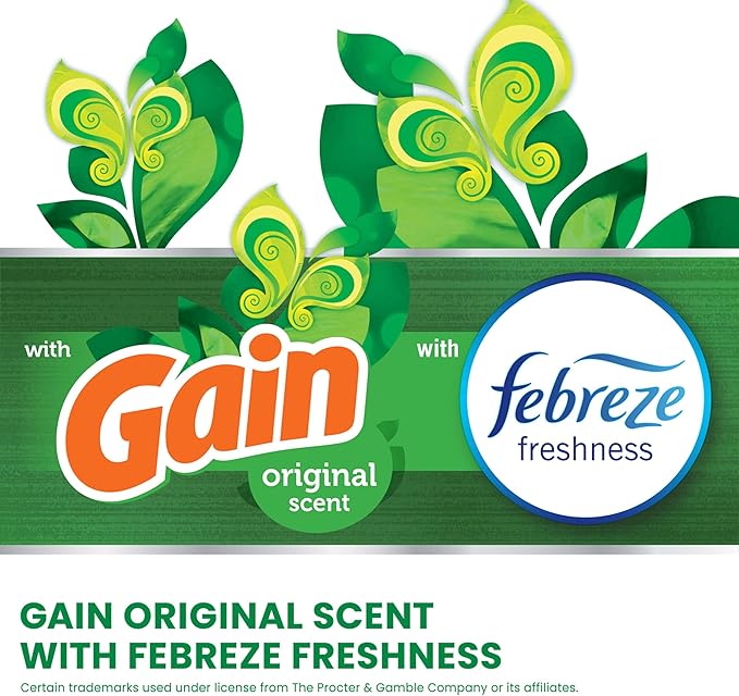 Glad ForceFlex Tall Kitchen Trash Bags,13 Gallon,Gain Original,(Package May Vary),140 Count (Pack of 2)
