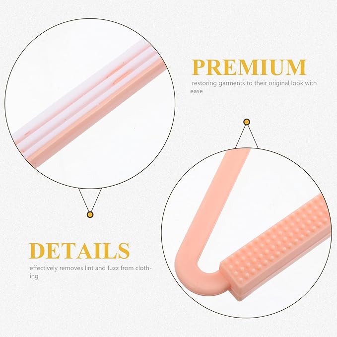 GLEAVI 6pcs Manual Lint Shaver and Fabric Pill Remover Set, Portable Reusable Fuzz Cleaner for Sweaters, Jackets, Upholstery, and Car Seats, Travel-Friendly Clothes De-Pilling Tool