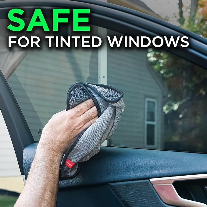 ESOTERIC Glass Cleaner for Cars – Streak Free Automotive Glass Cleaner Spray, Safe on Tinted Windows, Professional Car Window Cleaner for Interior and Exterior Auto Glass