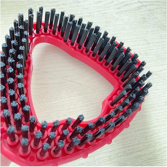 New Small Spin Mop Replacement Base Brush Rotating Mop Base Triangle Accessory Mop Cloth Parts,Compatible for O-Cedar EasyWring RinseClean(5pcs a)