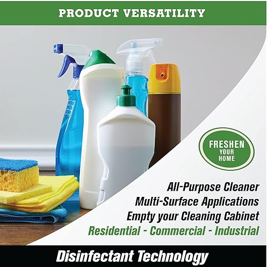 SNiPER Hospital Disinfectant, Odor Eliminator & All-Purpose Cleaner, 16 Ounce Spray, 2-Pack