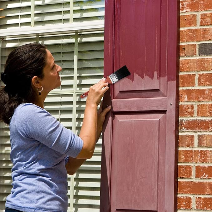 Premium Restorer-Restores Original Color & Rejuvenates Faded Shutters, Patio Furniture, Garage/Front Doors & More | Eco-Friendly |Lasts 10 Yrs.| Includes Cleaner | Small Project Kit