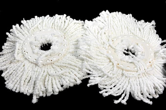 PRO 360 Rotating Spin Magic Mop - Dual Drying Version Replacement Mop Heads (8)
