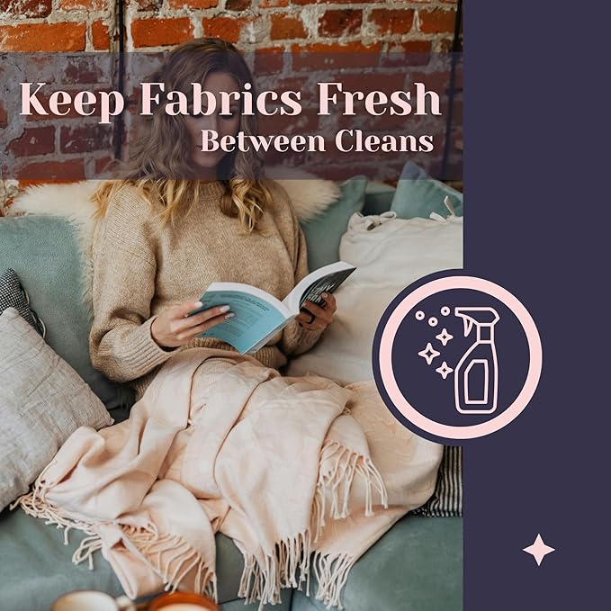 LAVONS Fabric Spray Freshener for Carpet Fresh, Pet Safe Linen Spray for Bedding, Fabric Refresher Spray for Home & Offices, Natural Carpet Freshener from Japan 10.14 Fl Oz to the Moon TWILIGHT MAGIC
