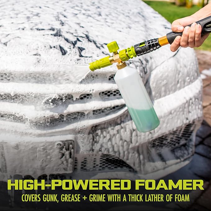 Sun Joe 34 Ounce Foam Soap Spray Cannon for SPX Series Electric Pressure Washer
