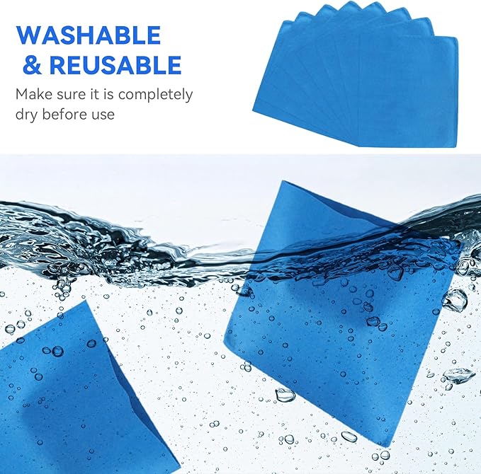 Shop Vac Filter Bags for Stanley 1 2 3 4 5 6 gallon Wet/Dry Vacuum SL18129,SL18116P, SL18115P, SL18115, SL18130, SL18116, Part# 25-1217 with 5 Retaining Bands (12 Pack)