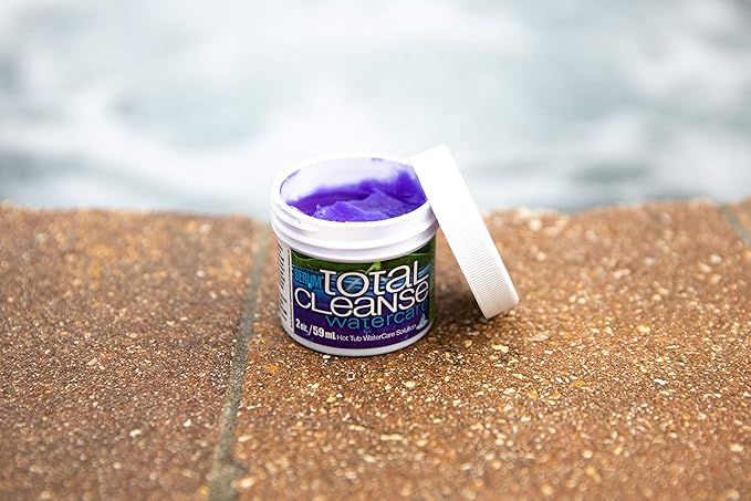 Hot Tub Serum Total Cleanse Gel, Hot Tub Cleaner, Purge & Flush, Works with Both Indoor & Outdoor Hot Tub & Spas, Clean Pipes & Jets Gunk Build Up, Purges 400 Gallon Water Tub 4 Times (2 oz)
