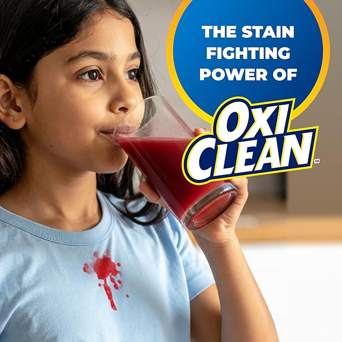 ARM & HAMMER Power Sheets Laundry Detergent Plus OxiClean Stain Fighters, Clean Cotton Scent, 52 Count, 104 Medium Loads
