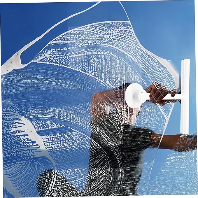 Multi-Functional Glass Wiper Cup Window Cleaner for Household Use for Bathrooms Kitchens and Cars Soft for Efficient Water Removal
